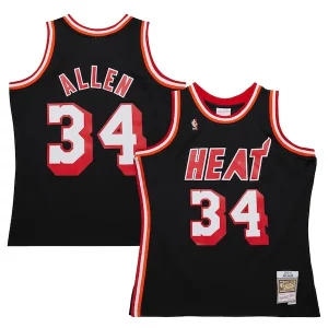 Accattivante Classico Raffinato Ray Allen Miami Heat 2013/14 Hardwood Classics Swingman Jersey Black