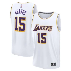 Accattivante Delizioso Austin Reaves Los Angeles Lakers Youth Fast Break Replica Player Jersey Association Edition White