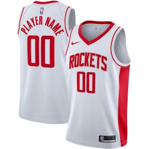 Accattivante Duraturo Attraente Houston Rockets Nike 2020/21 Swingman Custom Jersey Association Edition White