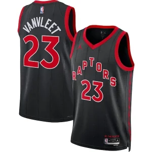 Accattivante Elegante Fred VanVleet Toronto Raptors Jordan Brand Unisex Swingman Jersey Statement Edition Black
