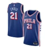 Accattivante Joel Embiid Philadelphia 76ers Nike Youth Swingman Jersey Icon Edition Royal