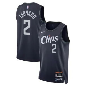 Accattivante Kawhi Leonard LA Clippers Nike Unisex 2023/24 Swingman Jersey Navy City Edition
