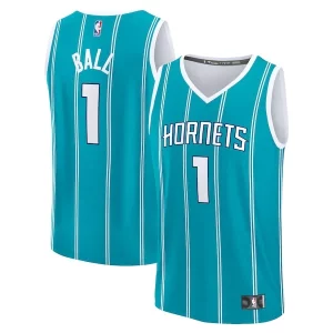 Accattivante LaMelo Ball Charlotte Hornets Youth Fast Break Replica Player Jersey Icon Edition Teal
