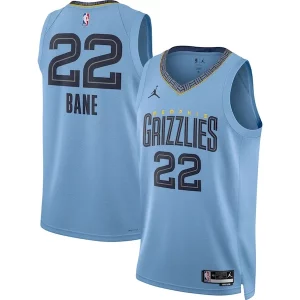 Accattivante Magnifico Desmond Bane Memphis Grizzlies Jordan Brand Unisex Swingman Jersey Statement Edition Light Blue