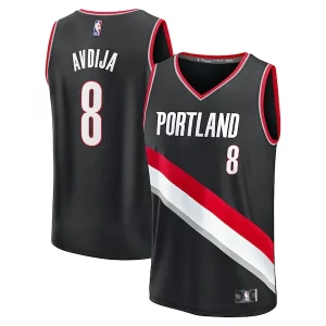 Accattivante Moderno Ottimo Deni Avdija Portland Trail Blazers Fast Break Replica Player Jersey Icon Edition Black