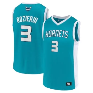 Accattivante Raffinato Moderno Men's Terry Rozier Teal Charlotte Hornets Player Jersey