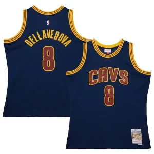 Accattivante Robusto Versatile Matthew Dellavedova Cleveland Cavaliers 2015/16 Hardwood Classics Swingman Jersey Navy