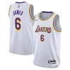 Resistente LeBron James Los Angeles Lakers Nike Youth Performance Swingman Jersey Association Edition White