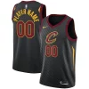 Attraente Bellissimo Cleveland Cavaliers Nike Swingman Custom Jersey Black Statement Edition