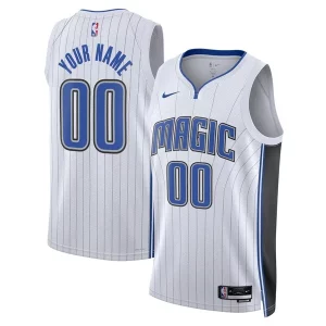 Attraente Bellissimo Trendy Orlando Magic Nike Unisex Swingman Custom Jersey White Association Edition