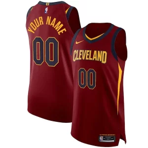 Attraente Cleveland Cavaliers Nike Authentic Custom Jersey Wine Icon Edition