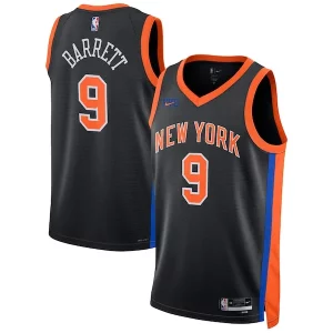 Attraente Fantastico RJ Barrett New York Knicks Nike Unisex 2022/23 Swingman Jersey City Edition Black
