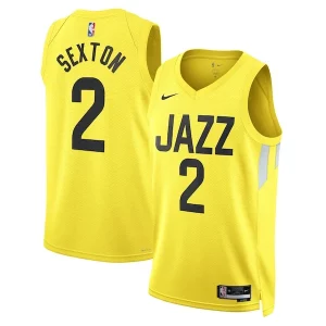 Attraente Magnifico Eccezionale Collin Sexton Utah Jazz Nike Unisex Swingman Jersey Icon Edition Gold