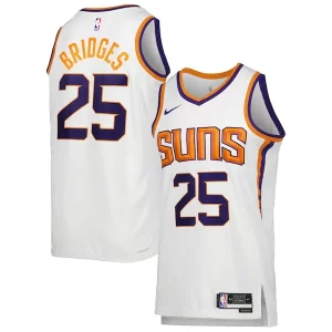 Attraente Ottimo Mikal Bridges Phoenix Suns Nike Unisex Swingman Jersey Association Edition White/Purple