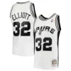 Attraente Sean Elliott San Antonio Spurs 1998/99 Hardwood Classics Swingman Jersey White