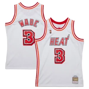 Bellissimo Dwyane Wade Miami Heat 2007/08 Hardwood Classics Swingman Jersey White
