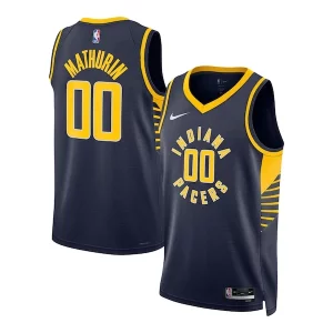 Bellissimo Eccezionale Magnifico Bennedict Mathurin Indiana Pacers Nike Unisex Swingman Jersey Icon Edition Navy