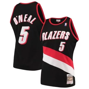 Bellissimo Fascinante Jermaine O'Neal Portland Trail Blazers 1999/00 Hardwood Classics Swingman Jersey Black