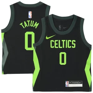 Lussuoso Elegante Stupendo Jayson Tatum Boston Celtics Nike Toddler 2024/25 Swingman Player Jersey City Edition Black