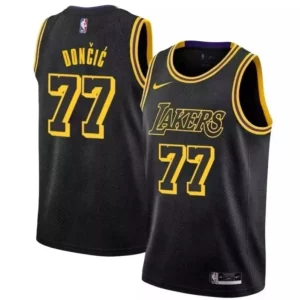 Bellissimo Luka Dončić Los Angeles Lakers Nike Mamba Edition Jersey Black
