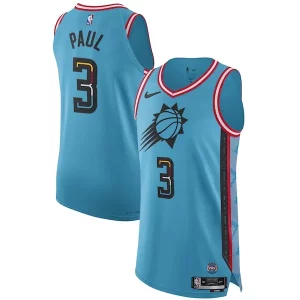 Bellissimo Moderno Raffinato Chris Paul Phoenix Suns Nike 2022/23 Authentic Jersey City Edition Turquoise