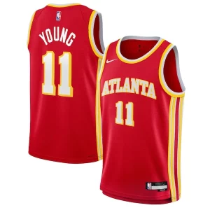 Bellissimo Ottimo Trae Young Atlanta Hawks Nike Youth Swingman Jersey Icon Edition Red