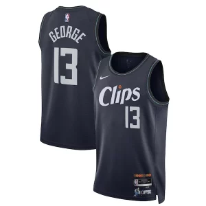 Bellissimo Paul George LA Clippers Nike Unisex 2023/24 Swingman Jersey Navy City Edition