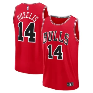 Pratico Elegante Matas Buzelis Chicago Bulls Fast Break Replica Player Jersey Icon Edition Red