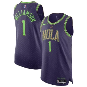 Bellissimo Versatile Zion Williamson New Orleans Pelicans Nike 2024/25 Authentic Player Jersey City Edition Purple
