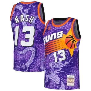 Carino Delizioso Fascinante Steve Nash Phoenix Suns 1996/97 Hardwood Classics Asian Heritage 6.0 Swingman Throwback Player Jersey Purple