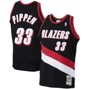 Carino Gorgeous Scottie Pippen Portland Trail Blazers 1999/00 Hardwood Classics Swingman Jersey Black
