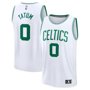 Carino Jayson Tatum Boston Celtics Youth Fast Break Replica Player Jersey Association Edition White