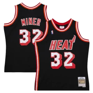 Carino Magnifico Harold Miner Miami Heat 1992/93 Hardwood Classics Swingman Throwback Jersey Black