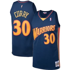 Carino Stephen Curry Golden State Warriors 2009/10 Big & Tall Hardwood Classics Swingman Jersey Navy