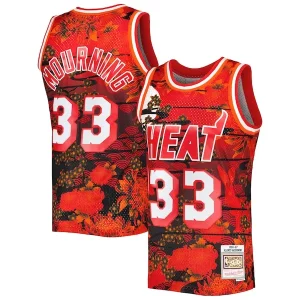 Classico Alonzo Mourning Miami Heat 1996/97 Hardwood Classics Lunar New Year Swingman Jersey Red