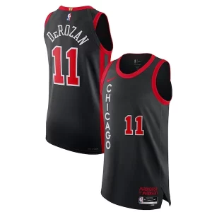 Classico Carino Nike DeMar DeRozan Chicago Bulls Authentic Jersey City Edition Black