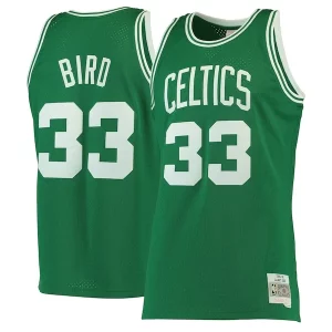 Raffinato Larry Bird Boston Celtics Hardwood Classics Swingman Jersey Kelly Green/White