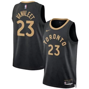 Classico Elegante Incantevole Fred VanVleet Toronto Raptors Nike Unisex 2022/23 Swingman Jersey City Edition Black