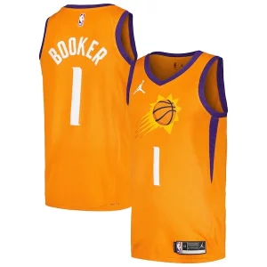 Classico Fascinante Devin Booker Phoenix Suns Jordan Brand Swingman Player Jersey Statement Edition Orange