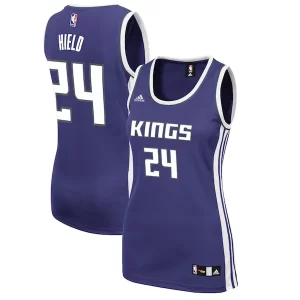 Classico Gorgeous Moderno Buddy Hield Sacramento Kings adidas Women's Road Replica Jersey Purple