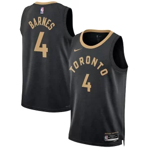 Classico Gorgeous Scottie Barnes Toronto Raptors Nike Unisex 2022/23 Swingman Jersey City Edition Black