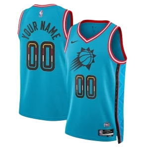 Classico Incantevole Phoenix Suns Nike Unisex 2022/23 Swingman Custom Jersey City Edition Turquoise
