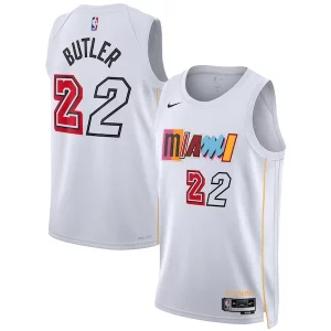 Classico Jimmy Butler Miami Heat Nike Unisex 2022/23 Swingman Jersey City Edition White