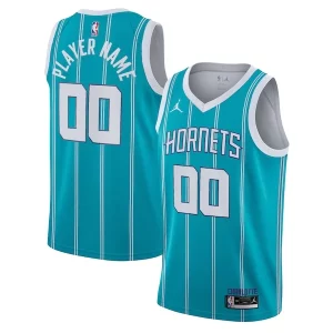 Classico Ottimo Raffinato Charlotte Hornets Jordan Brand 2020/21 Swingman Custom Jersey Icon Edition Teal