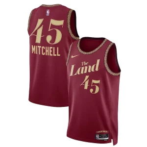 Classico Resistente Bellissimo Donovan Mitchell Cleveland Cavaliers Nike Unisex 2023/24 Swingman Jersey Wine City Edition