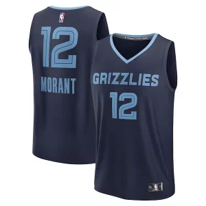 Classico Robusto Attraente Ja Morant Memphis Grizzlies Youth Fast Break Replica Player Jersey Icon Edition Navy