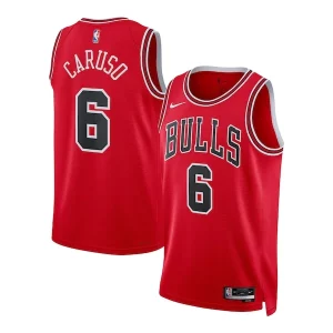 Comodo Accattivante Alex Caruso Chicago Bulls Nike Unisex Swingman Jersey Icon Edition Red