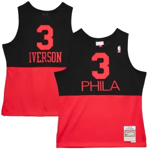 Comodo Allen Iverson Philadelphia 76ers 2003/04 Hardwood Classics Reload 2.0 Swingman Jersey Black
