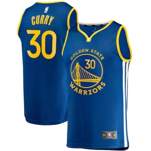 Carino Comodo Stephen Curry Golden State Warriors Fast Break Replica Jersey Icon Edition Royal