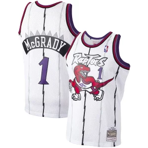 Comodo Carino Tracy McGrady Toronto Raptors 1998/99 Hardwood Classics Swingman Jersey White
